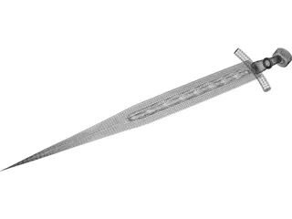 Sword 3D Model preview