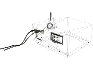 Monochromator 3D Model preview