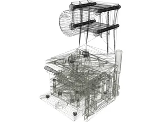 Optical Motor 3D Model preview