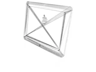 Monitor Flat Apple 3D Model preview