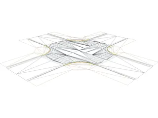 City Junction 3D Model preview