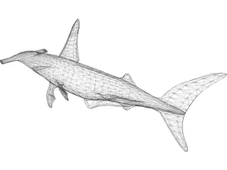 Shark 3D Model preview