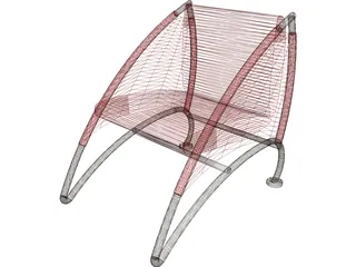 Chair Ascari 3D Model preview