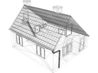 House 3D Model preview