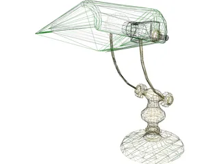 Desk Lamp 3D Model preview