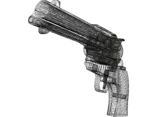 Colt Peacemaker 3D Model preview