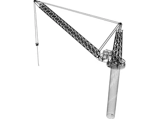 Crane 3D Model preview