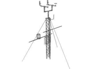 Meteo Station 3D Model preview