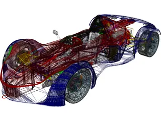 Bac Mono 3D Model preview