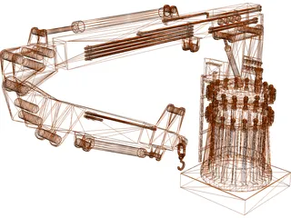 Crane 3D Model preview