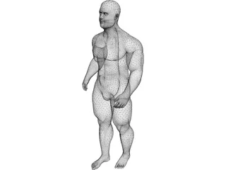 Body Builder 3D Model preview
