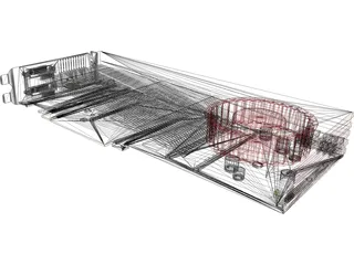 AMD Radeon 6970 3D Model preview