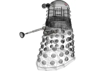 Dalek 3D Model preview