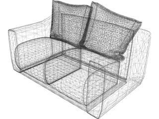 Sofa 3D Model preview