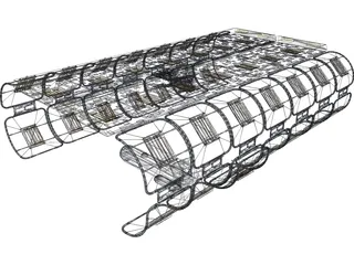 Spacedock 3D Model preview