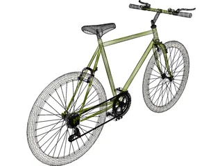 Bike 3D Model preview