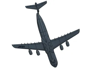 C-5 Galaxy 3D Model preview
