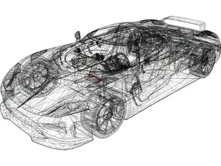 Koenigsegg Agera 3D Model preview