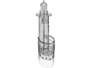 Lighthouse 3D Model preview