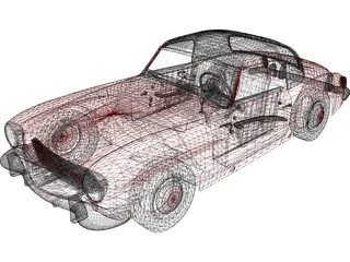 Mercedes-Benz 190SL (1955) 3D Model preview