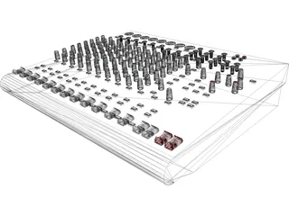Phonic Helixboard Firewire 18FW 3D Model preview