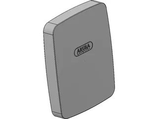 ARUBA APINR155 Remote Access Point 3D Model preview