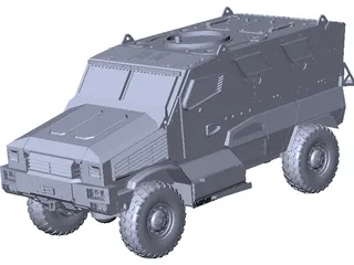 MRAP 3D Model preview