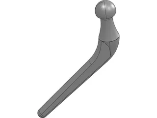 Hip Protesis Charnley 3D Model preview