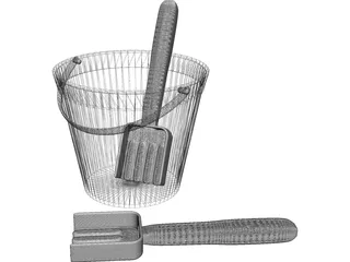 Bucket 3D Model preview