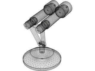 Microphone 3D Model preview