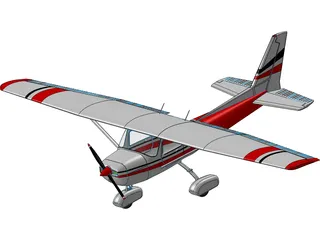 Cessna 3D Model preview