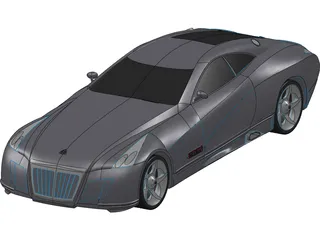 Maybach Exelero 3D Model preview