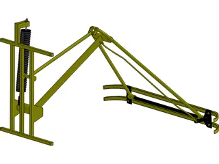 Pantograph 3D Model preview