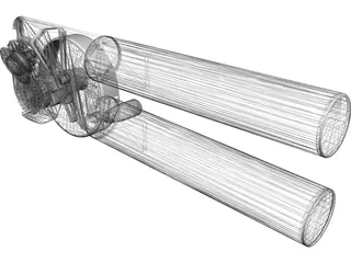 Can Opener 3D Model preview
