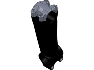 Stem 130mm 3D Model preview