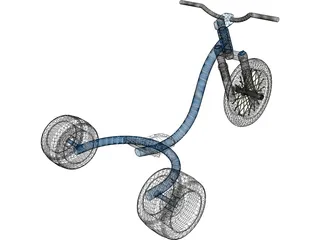 Drift Trike 3D Model preview