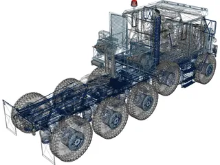 Oshkosh M1070 3D Model preview