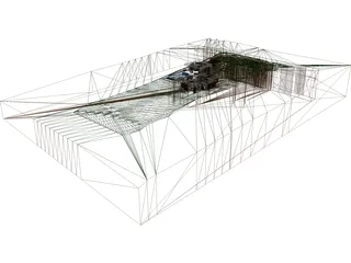 House in Colombia 3D Model preview