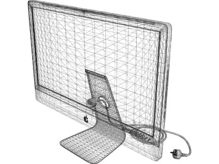 Apple Monitor 3D Model preview