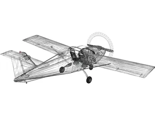 PAC MFI-17 Mushshak 3D Model preview