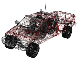 Dodge Ram 2500 (2013) 3D Model preview