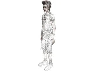 Boy 3D Model preview
