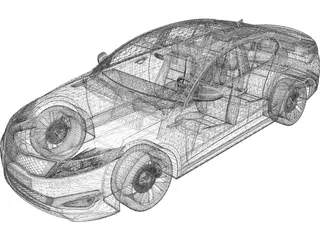 Kia Optima 3D Model preview