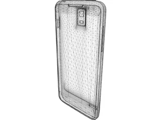 Huawei Ascend Android Phone 3D Model preview