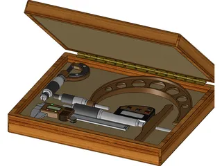 Measuring Instruments 3D Model preview