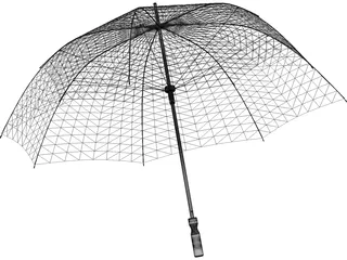 Umbrella 3D Model preview