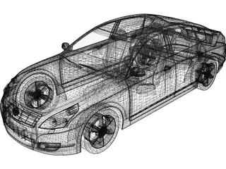 Nissan Teana (2009) 3D Model preview