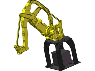 Fanuc Robotics M-410iB 3D Model preview
