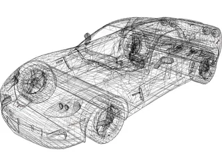 Chevrolet Corvette Z06 3D Model preview