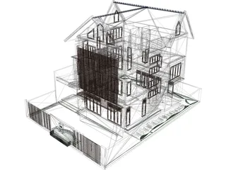 House 3D Model preview